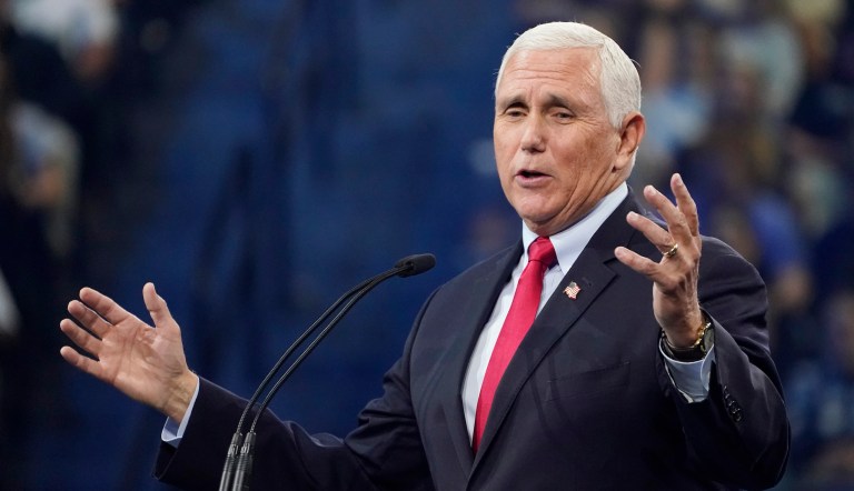 Former VP Mike Pence predicts big GOP gains, talks ‘Freedom Agenda’ in DC speech