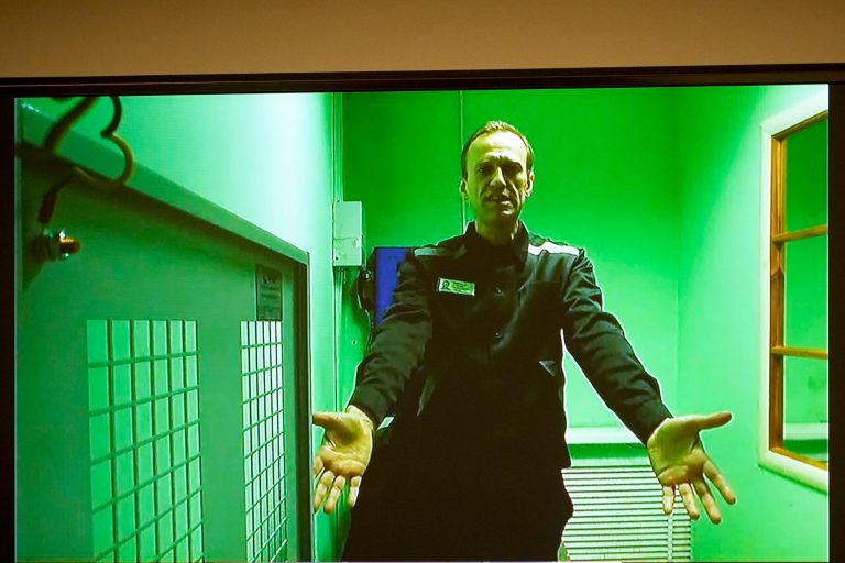 Russian opposition leader Alexei Navalny.