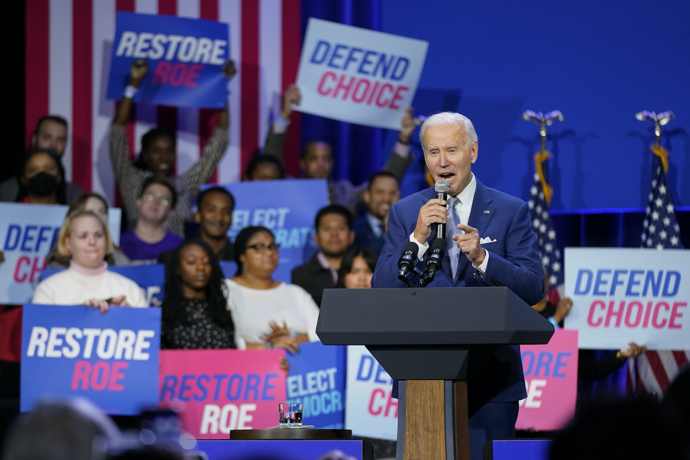 First bill Biden will send Congress would codify Roe if Democrats keep majorities