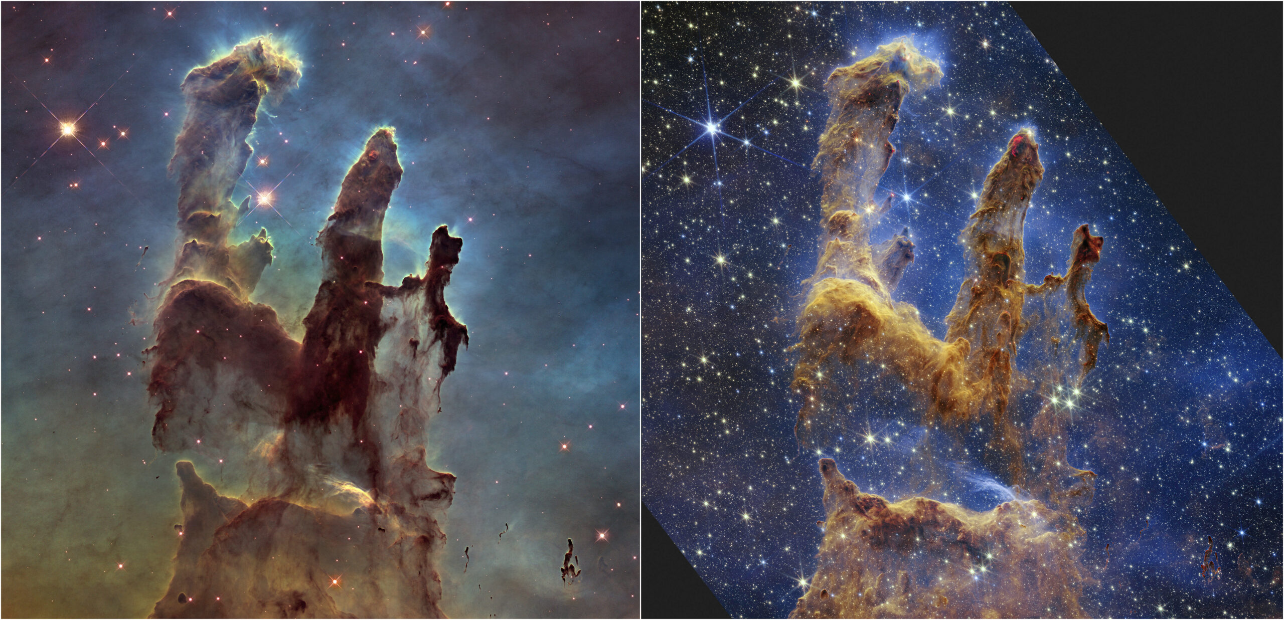 James Webb telescope captures stunning image of ‘Pillars of Creation’