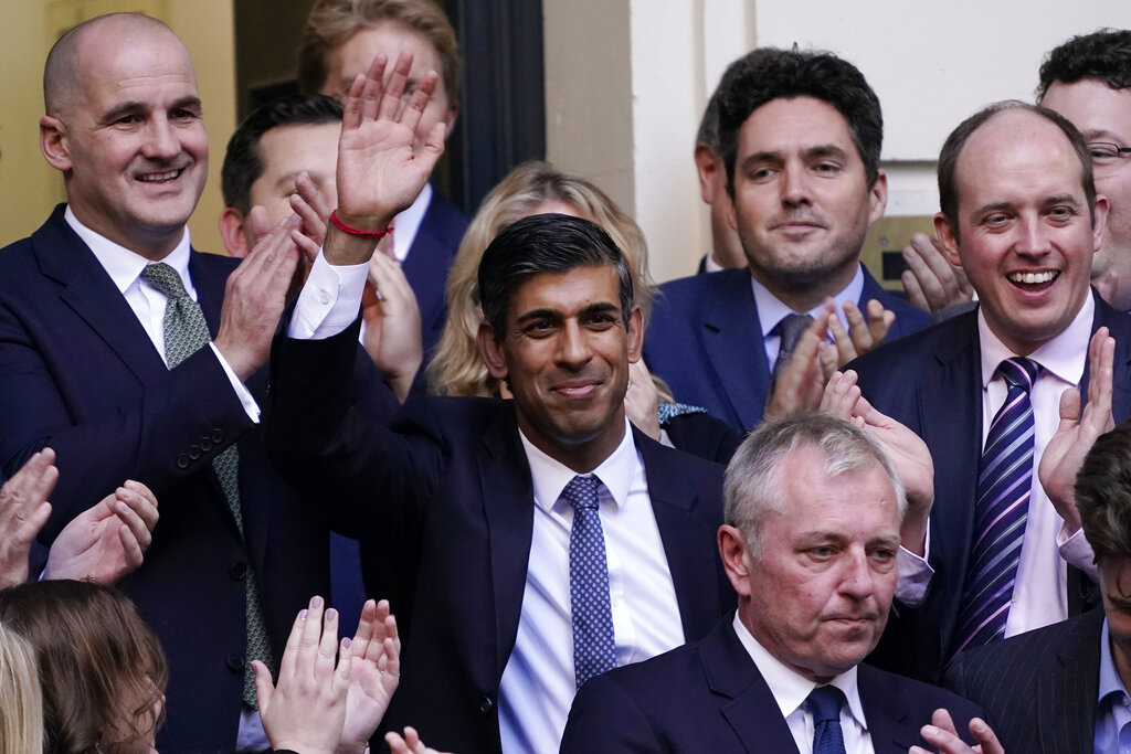 Rishi Sunak to be next British prime minister after rivals bow out of leadership race