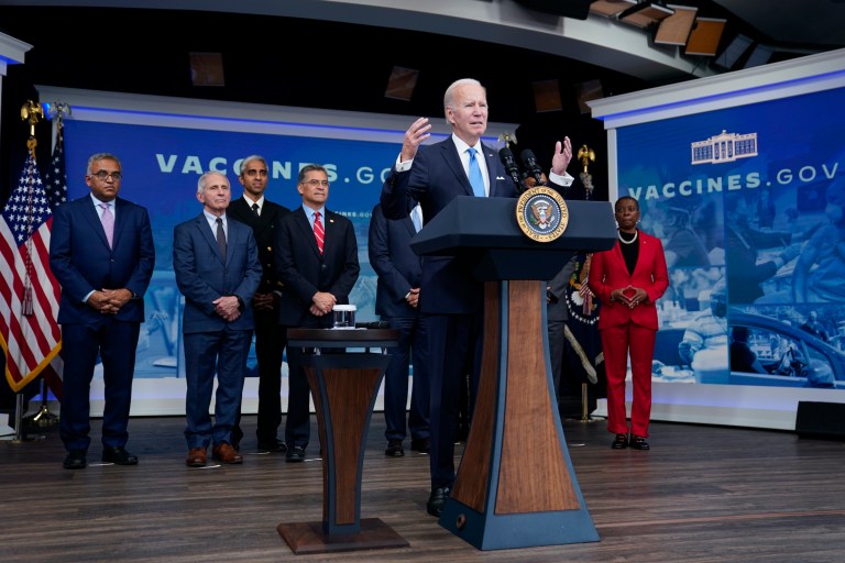 White House again asked: Is the pandemic over or not?