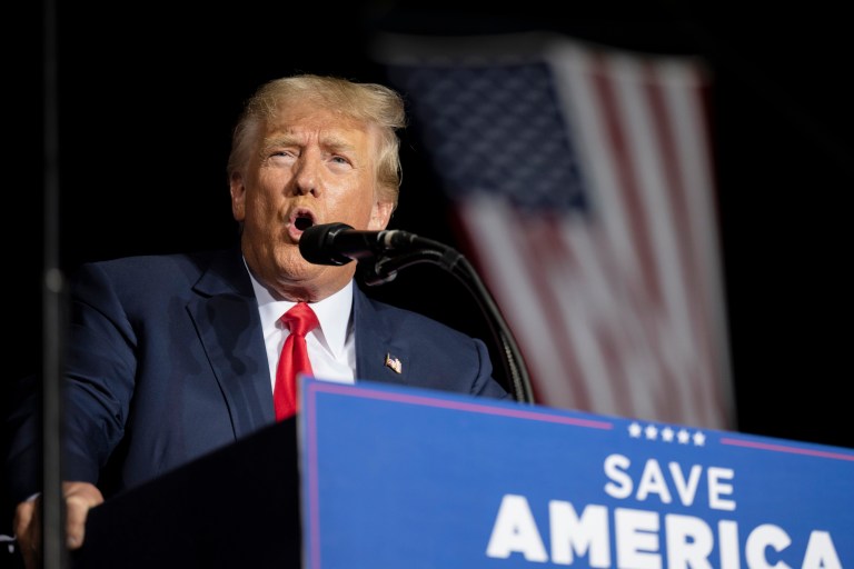 Trump looks to cement hold on GOP as midterm election turns on allied candidates
