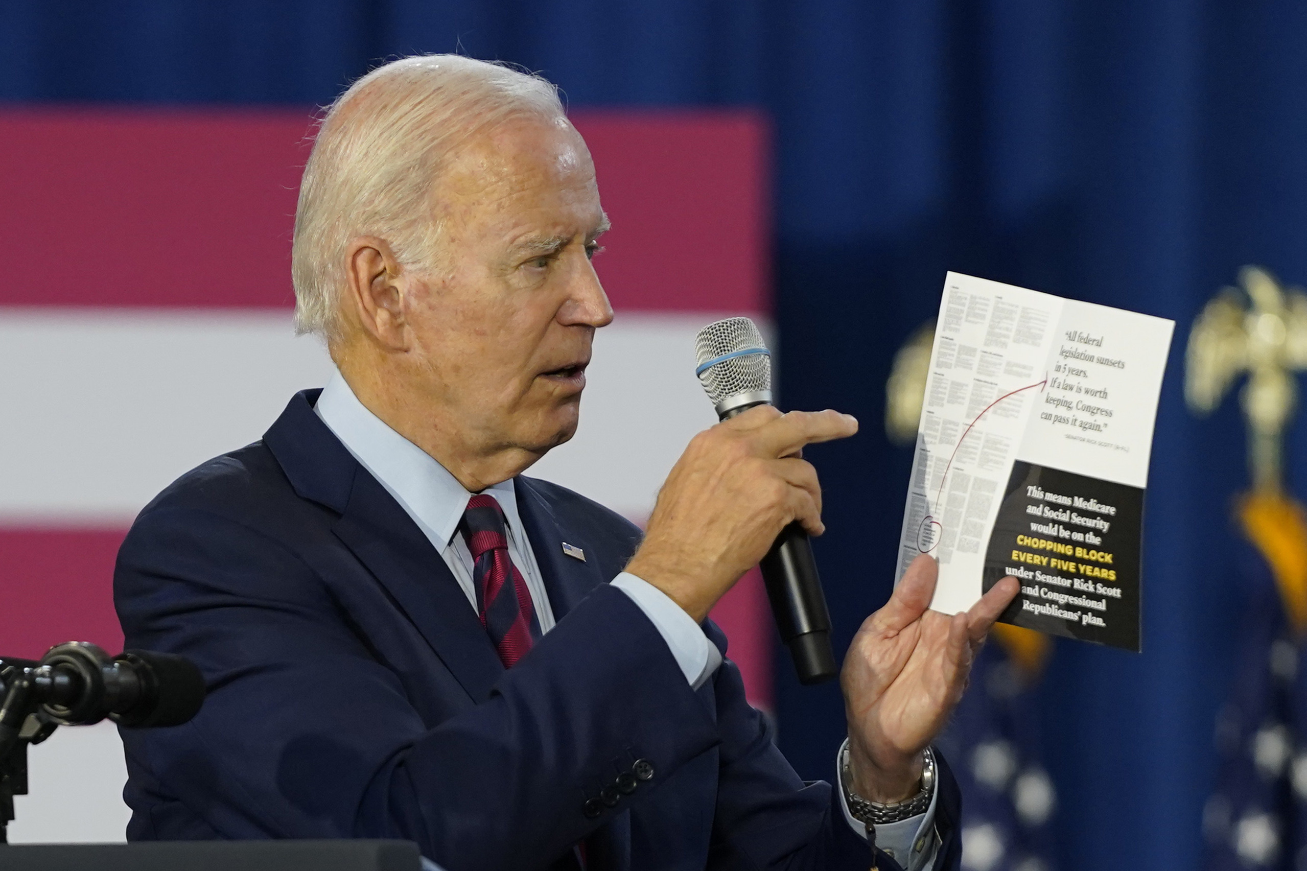 Biden tries to turn back Florida’s red tide with warnings to seniors about GOP