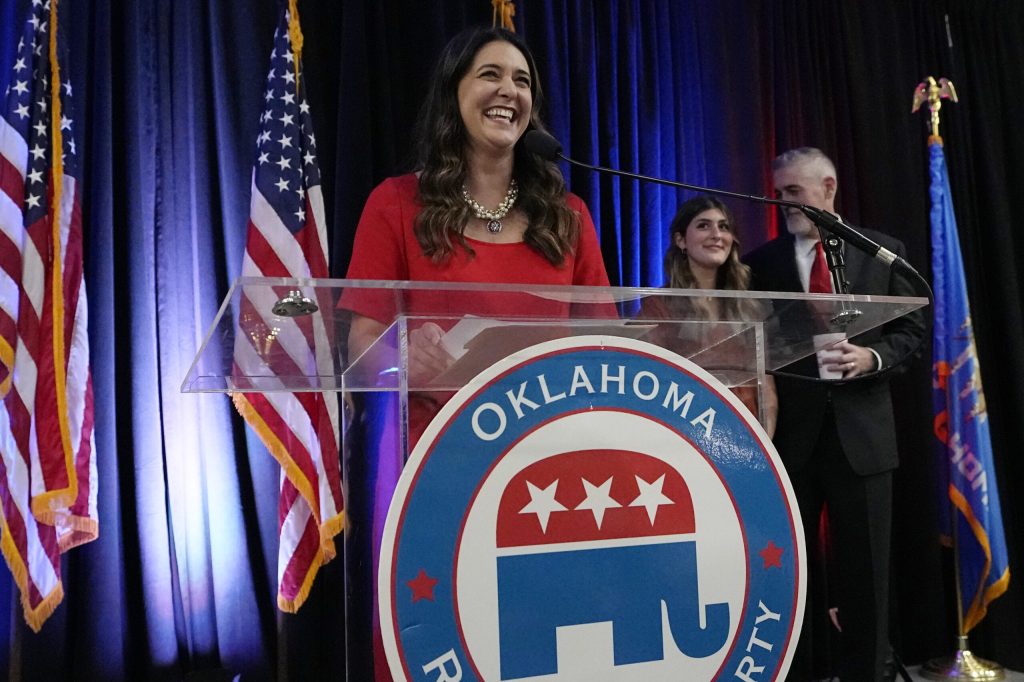 Stephanie Bice passes on run for Markwayne Mullin’s Oklahoma Senate seat