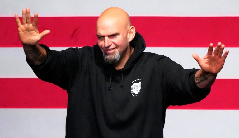 The big shorts: John Fetterman bags cameo in Christian Bale movie