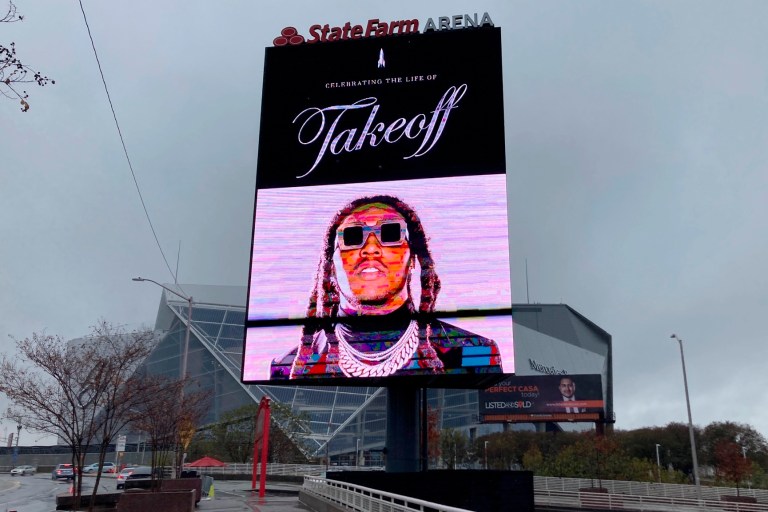 Man arrested in fatal shooting of rapper Takeoff