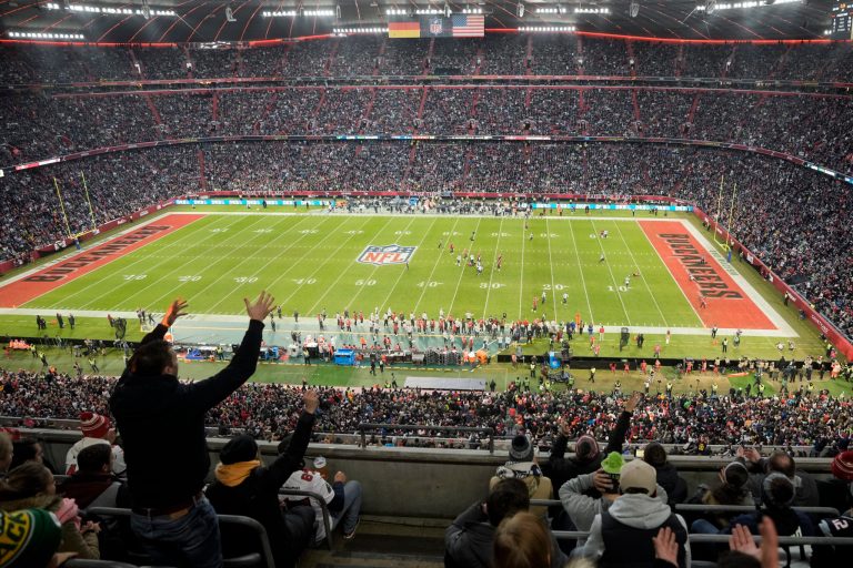 WATCH: Munich crowd breaks out in American songs during NFL game
