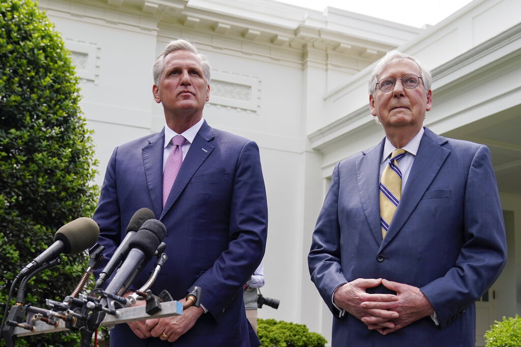 ‘Wait until we’re in charge’: McCarthy snipes at McConnell over budgeting