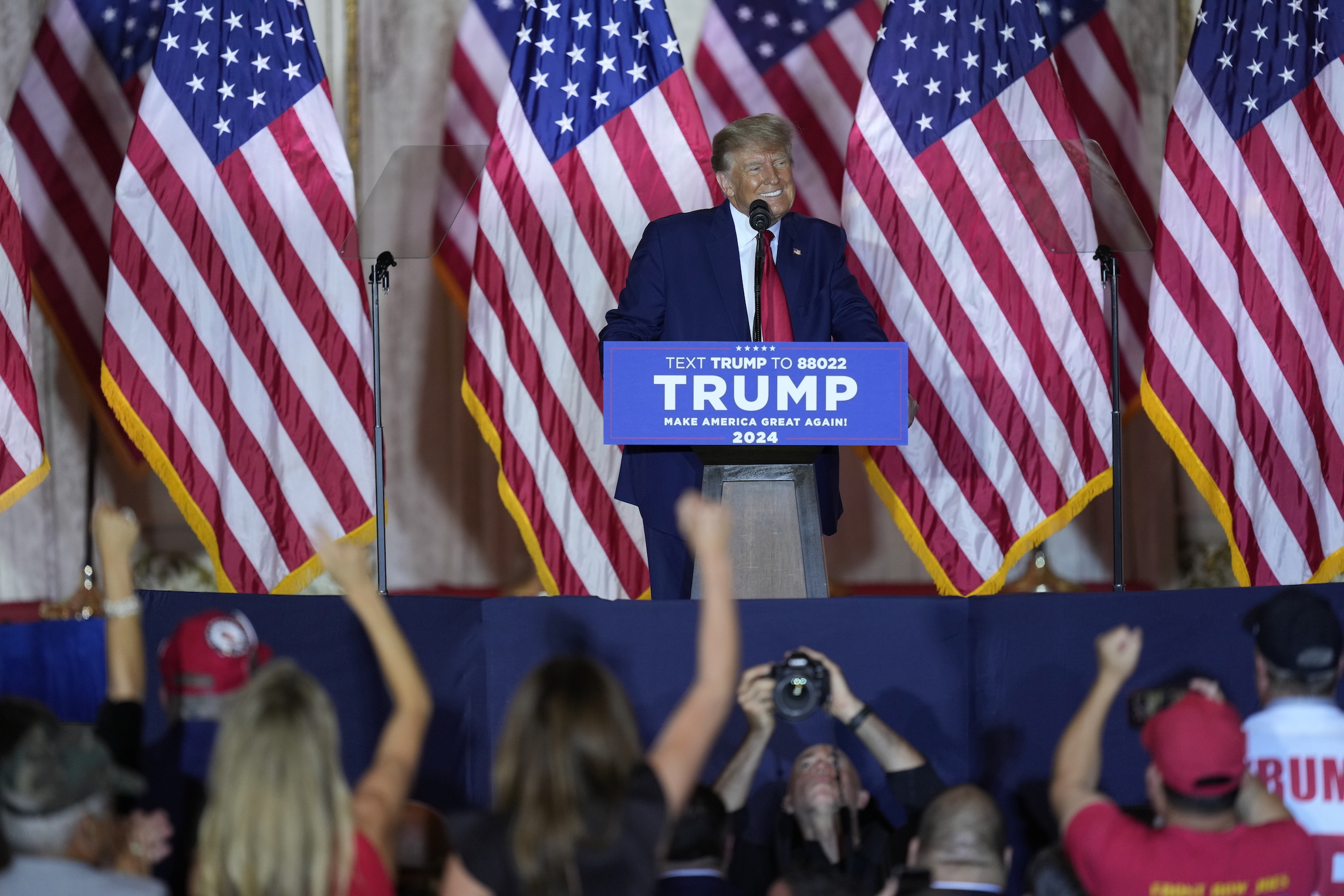 Trump has the 2024 presidential field to himself — for now