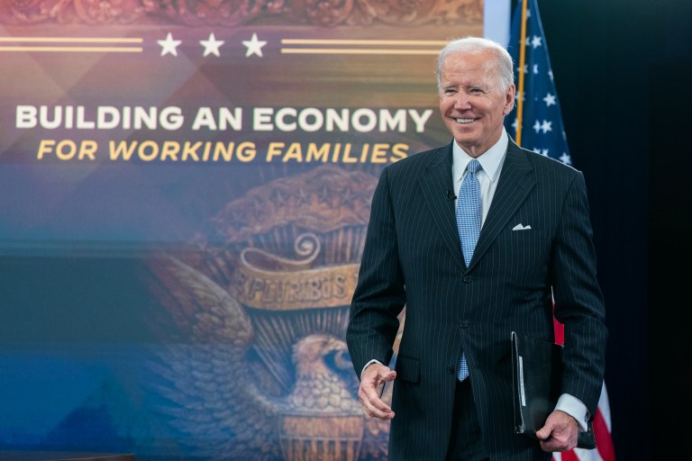 ‘We’re just getting started’: Biden says benefits of his spending about to kick in