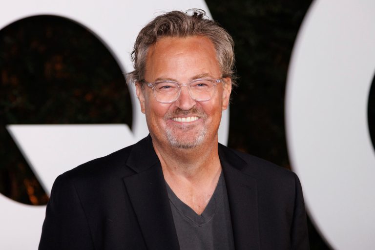 Matthew Perry arrives at the 2022 GQ Men of the Year Party on Thursday, Nov.17, 2022, at the West Hollywood Edition in West Hollywood, California.