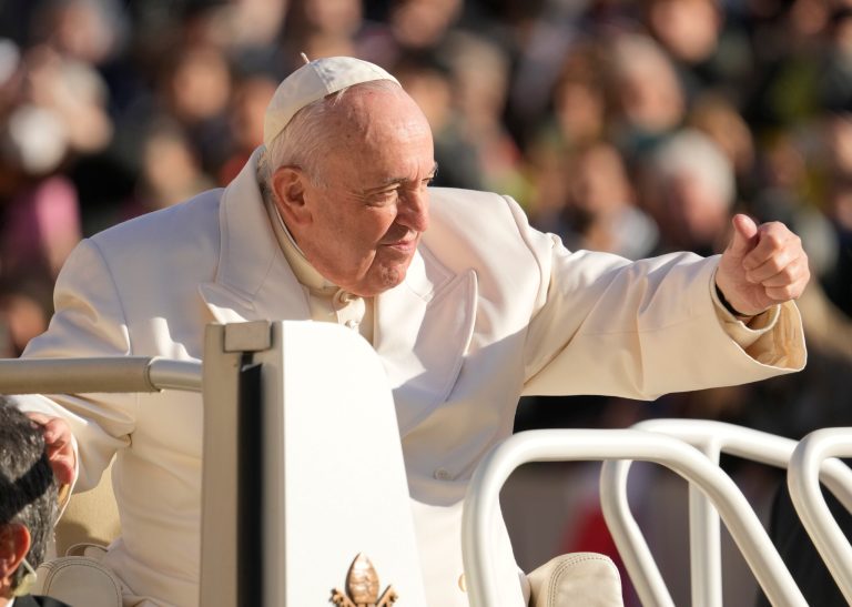 Pope Francis likens victims of war in Ukraine to those in Stalin’s ‘genocide’