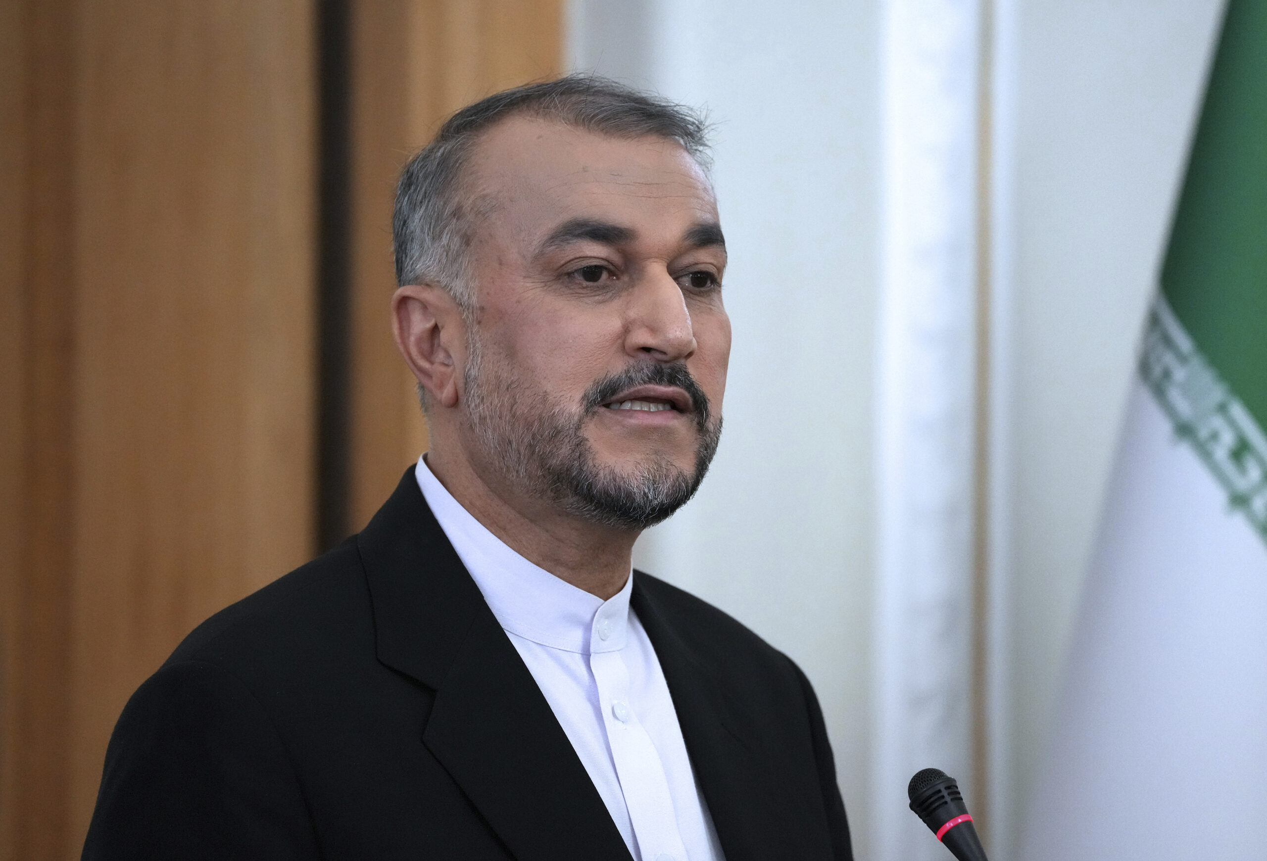 Iran foreign minister speaks to United Nations officials to warn against Israeli ground offensive in Gaza