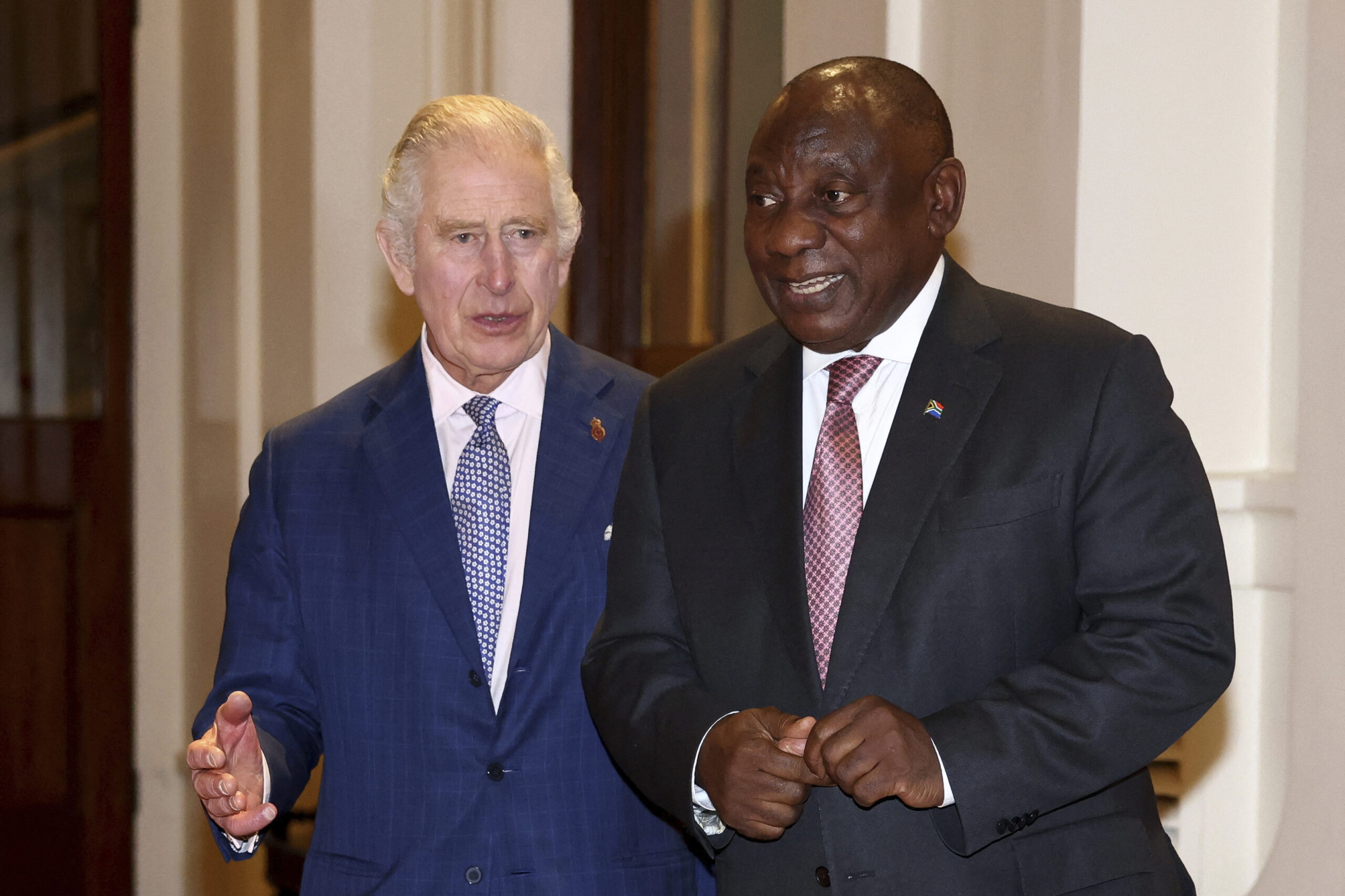 King Charles III pelted with egg for second time