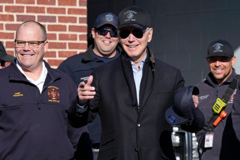 President Joe Biden lashed out at the current debate over gun control laws in the country while vacationing on Nantucket Island Thursday.