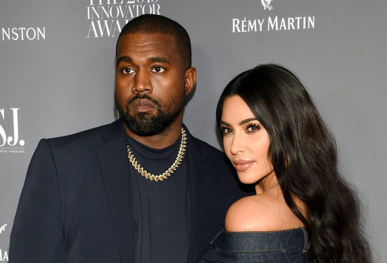 Kanye West (left) and Kim Kardashian are seen attending the WSJ. Magazine Innovator Awards on Nov. 6, 2019, in New York. Kardashian and Ye, who legally changed his name from Kanye West, reached a settlement in their divorce, Nov. 29, 2022.