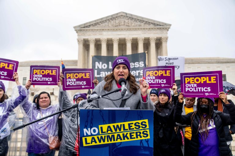 ‘Decision on democracy’: Supreme Court unconventionally split on election authority case