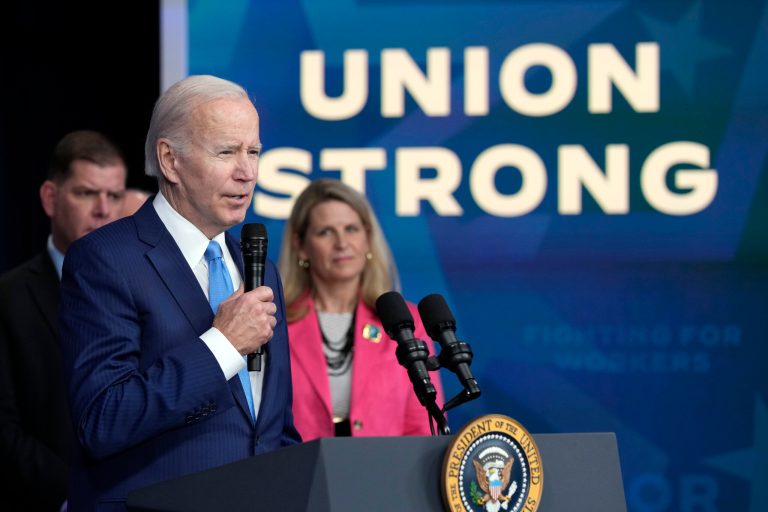 Biden mends bridges with unions after rail dispute