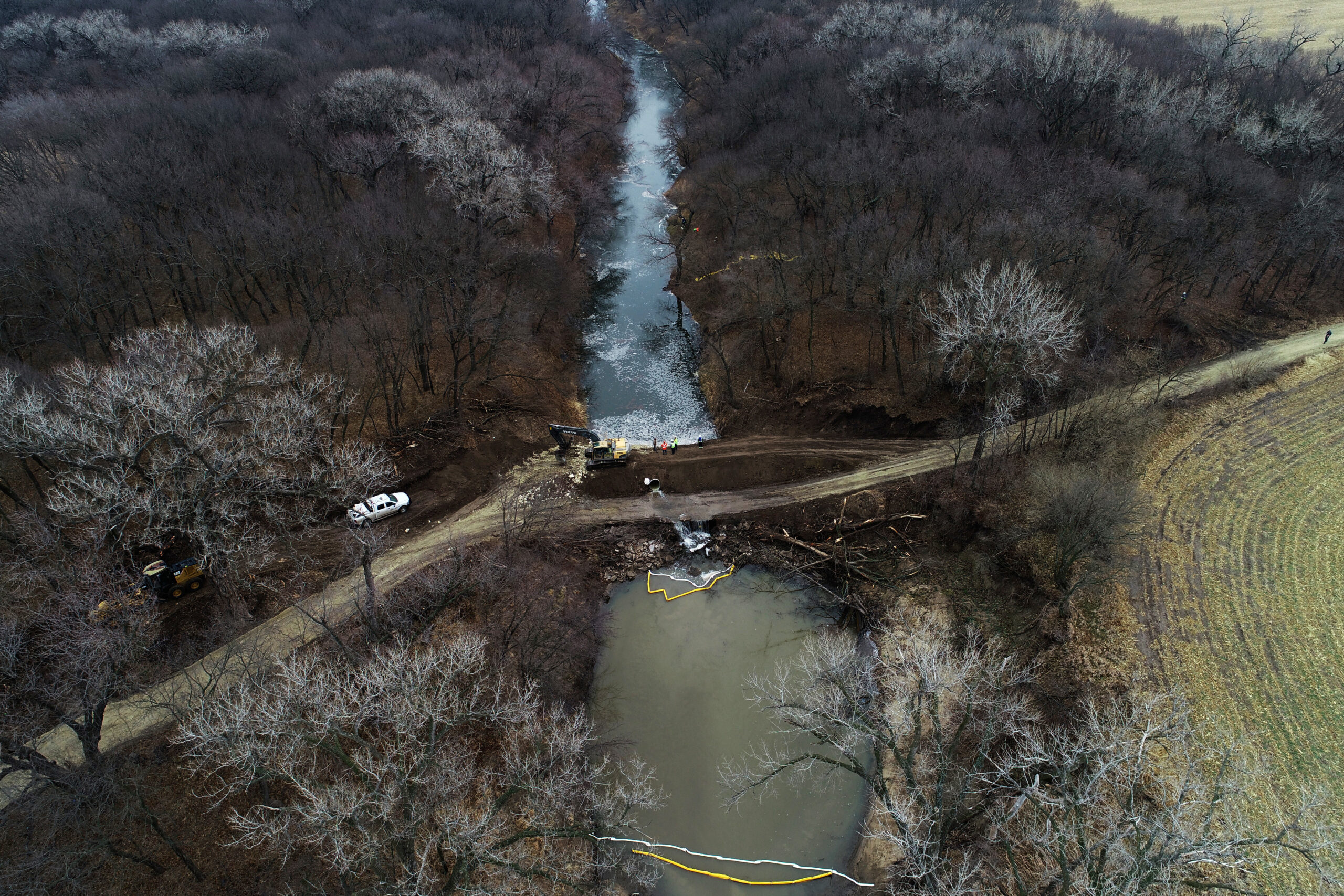 Keystone oil pipeline resumes partial operations