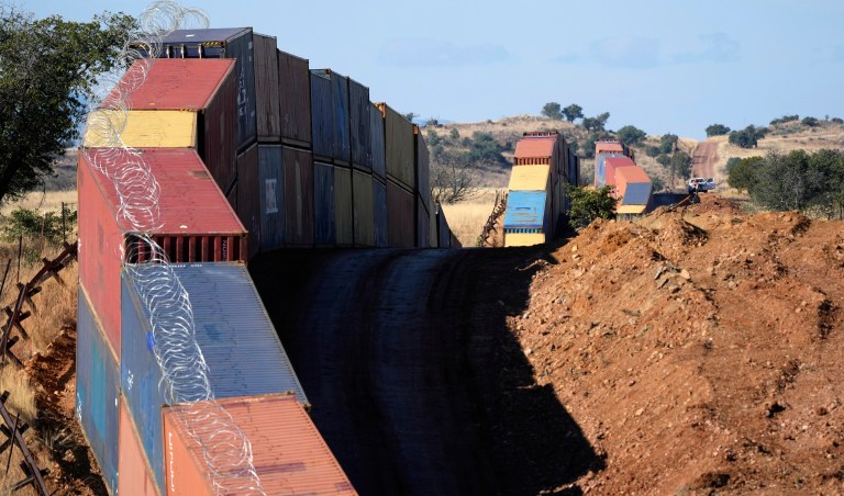 Biden DOJ sues Arizona over border wall installed on federal forest land