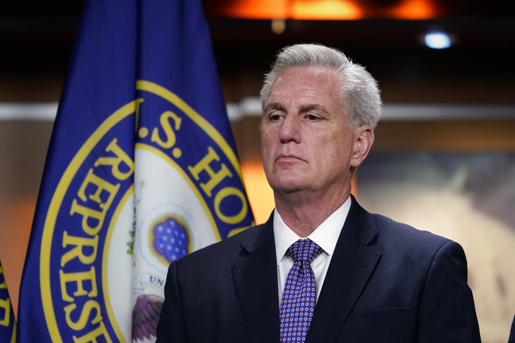 McCarthy declines to say whether he will endorse Trump