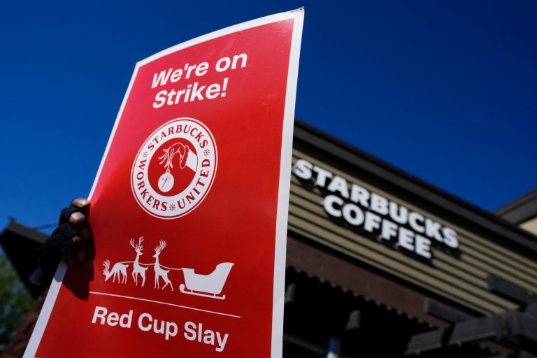 Starbucks workers kick off biggest strike in company history on most profitable day of the year