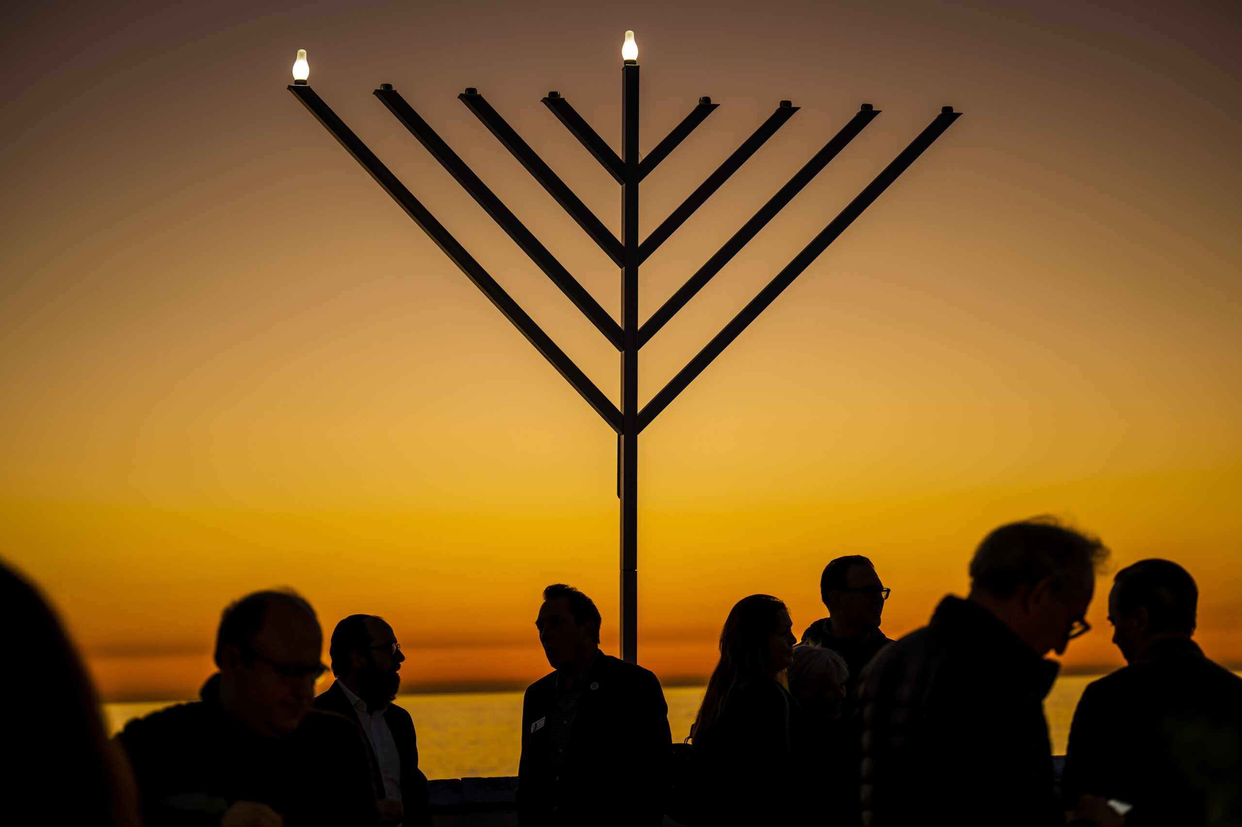 Nazi symbols carved into Beverly Hills menorah on first day of Hanukkah