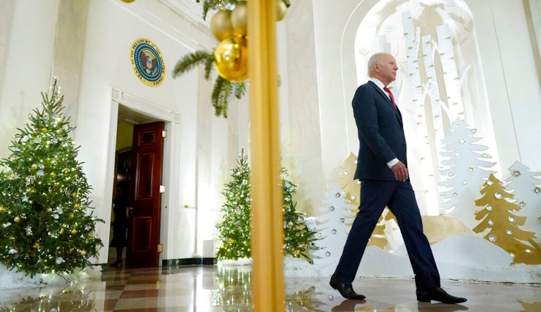 Biden thanks troops deployed overseas in Christmas phone calls