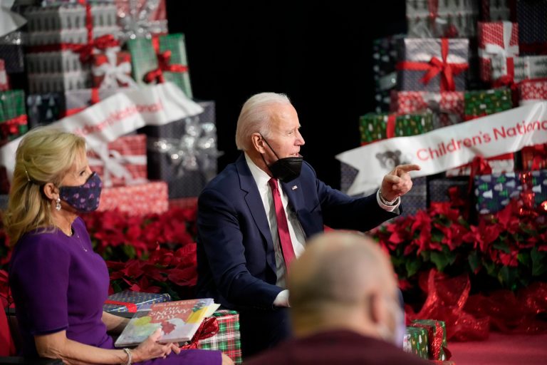 Biden begins Christmas with Mass and Italian dinner at White House