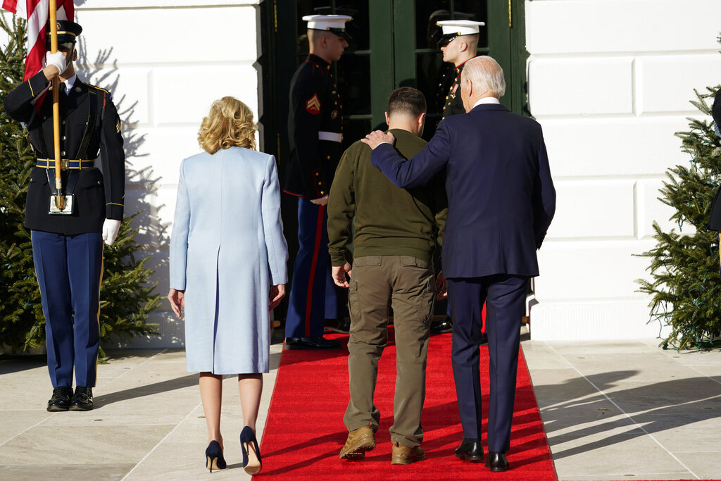 Biden Report Card: Gets his $1.7 trillion and a Zelensky photo-op