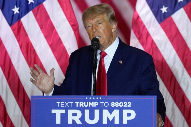 Former President Donald Trump heads into the new year as the sole top-tier candidate of either party to declare a 2024 bid for the White House, but that doesn't mean his calendar for 2023 will be jam packed like in campaigns past.