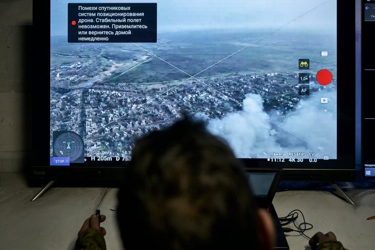 Russia shoots down Ukrainian drone approaching air base for second time in one month