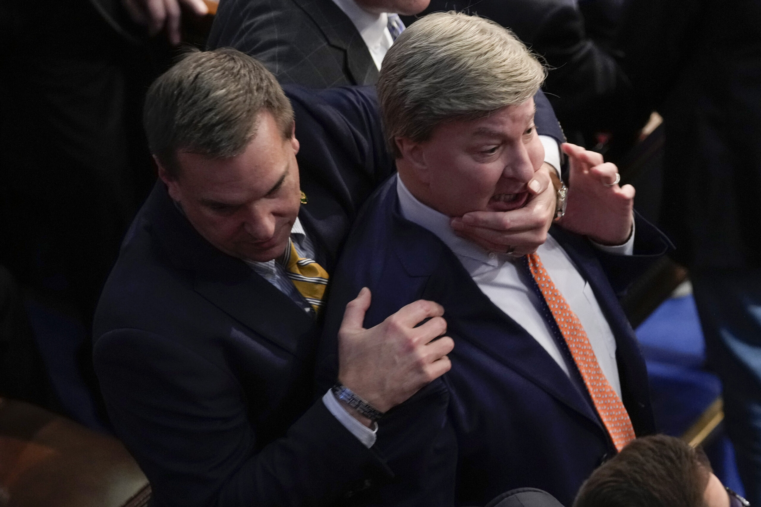 Speaker farce: Mike Rogers and Matt Gaetz nearly come to blows on House floor