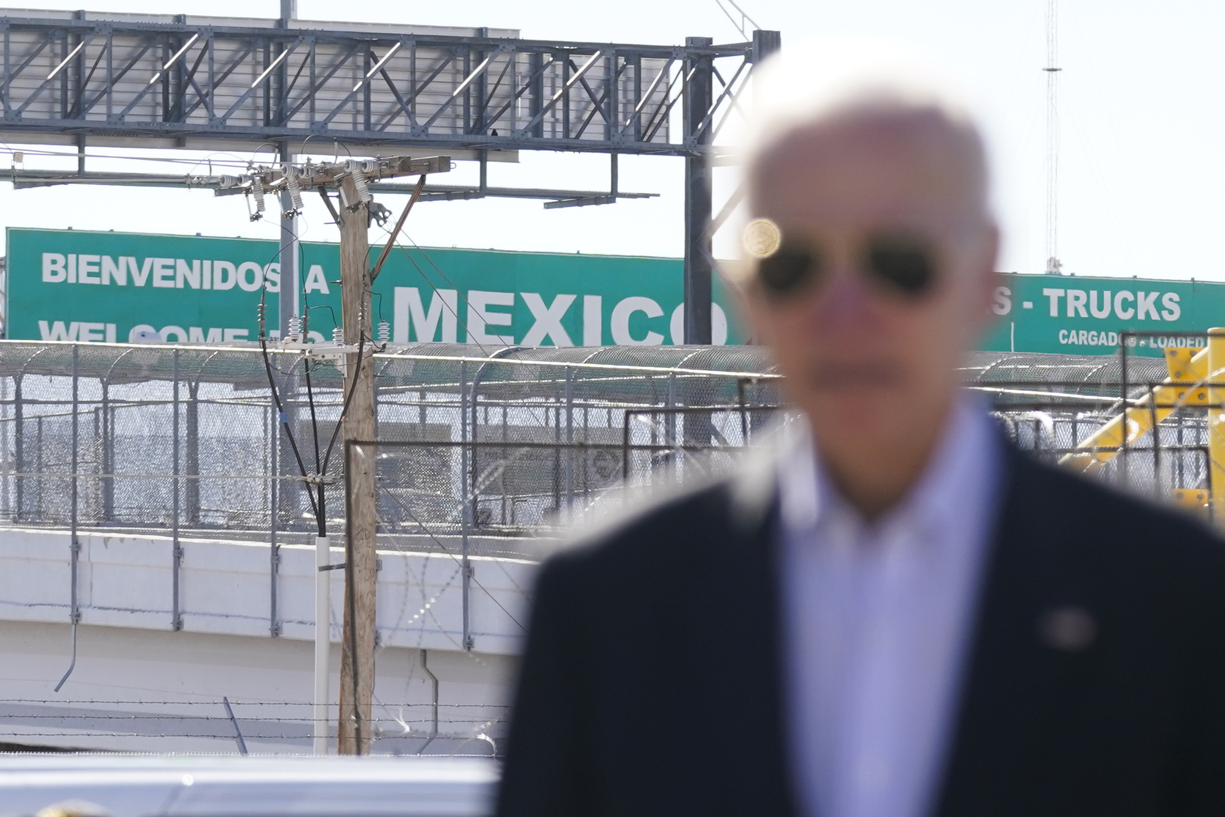 Trump border wall gives Biden rare win