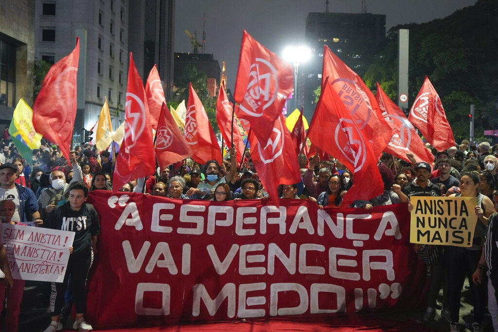 Brazilians demand ‘no amnesty’ for rioters who stormed capital