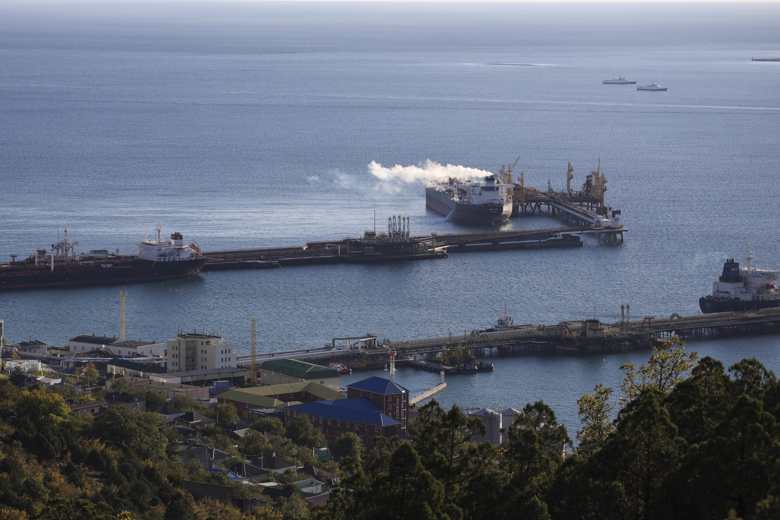 Russian oil and gas revenue slashed by half in blow to Putin’s war on Ukraine