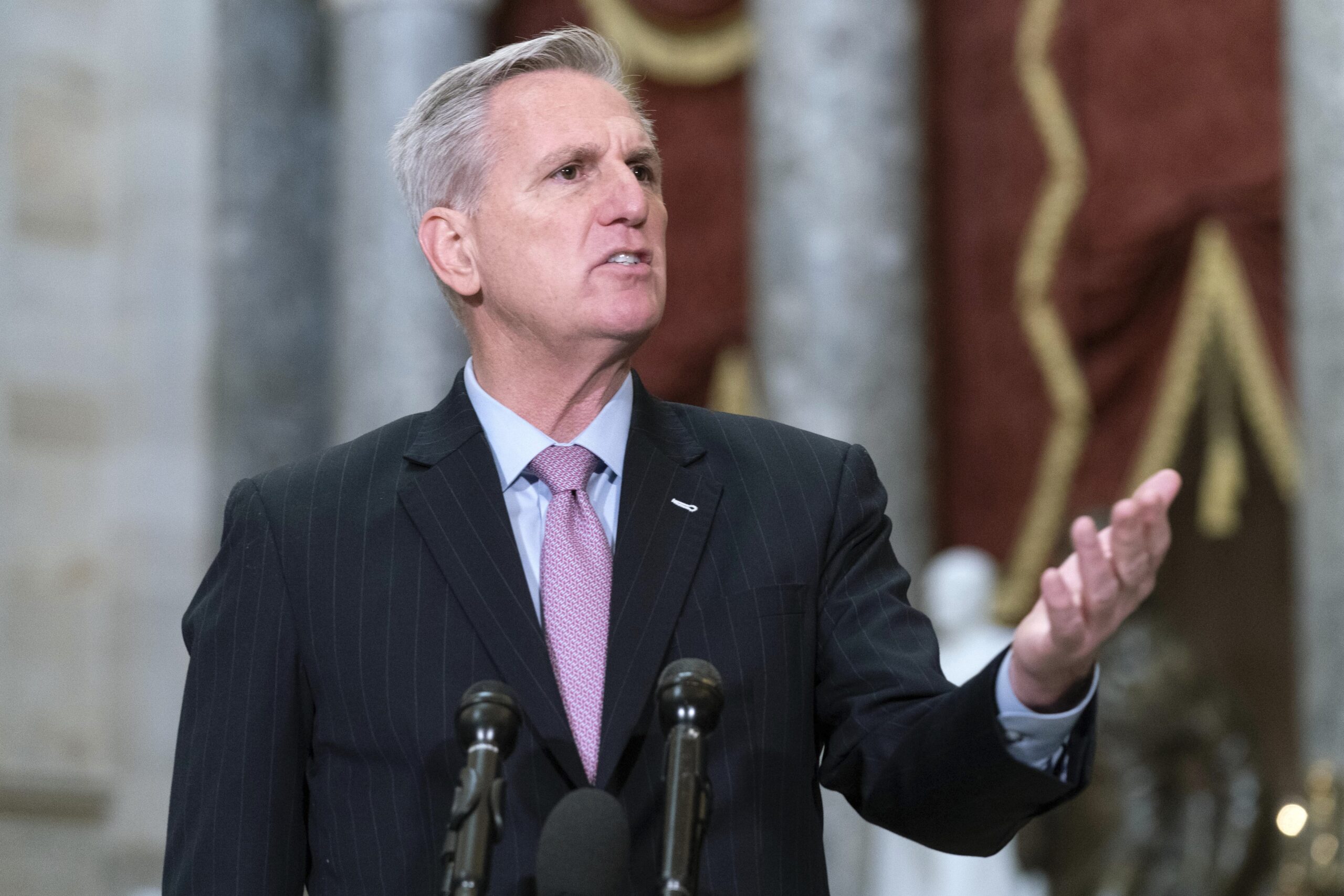 McCarthy says House to consider expunging Trump impeachment
