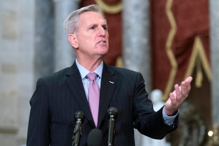 McCarthy says House to consider expunging Trump impeachment