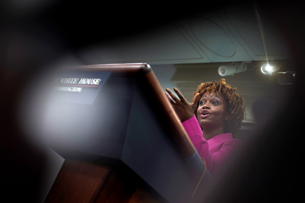 Karine Jean-Pierre’s tough week of questions about Biden and classified documents