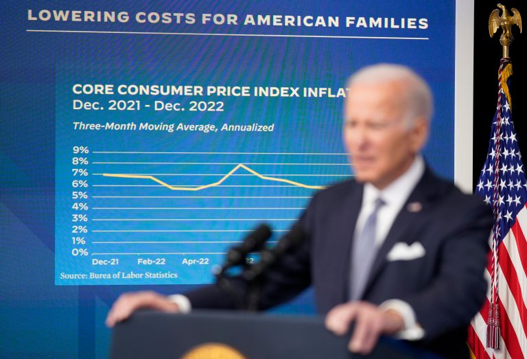 Inflation issue still looms for Biden despite progress