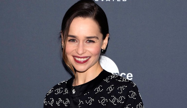 Emilia Clarke attends the premiere of 