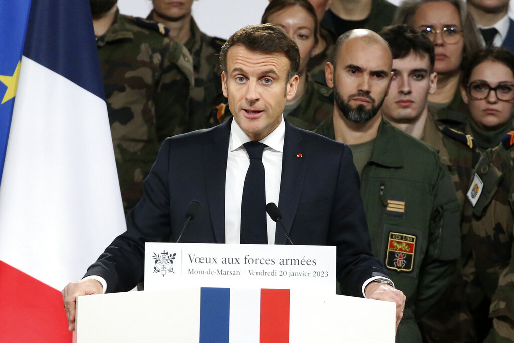 France’s defense spending set for big boosts following Macron pledge