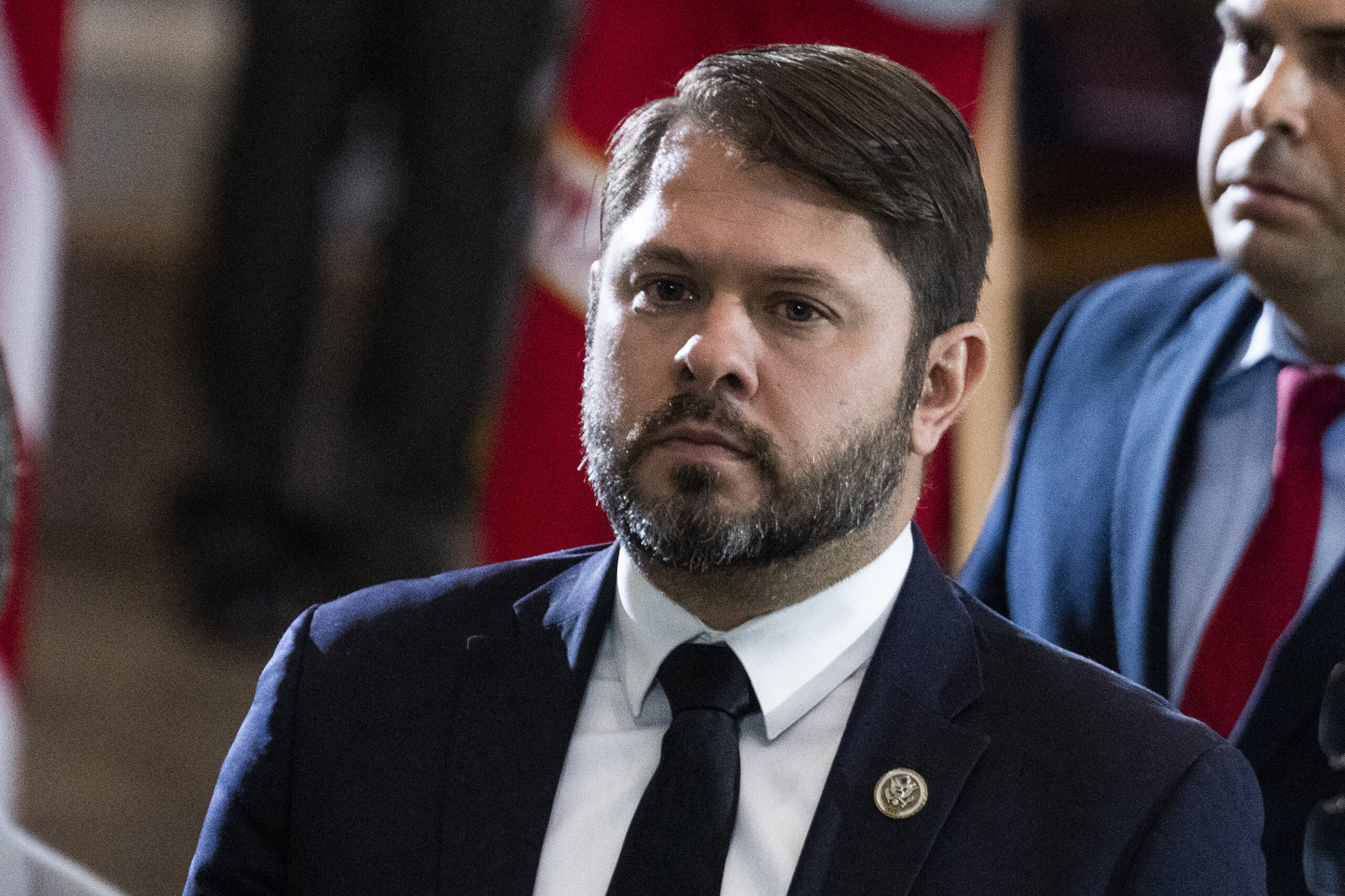 Ruben Gallego slammed Sinema for relationship with lobbyists, but he’s married to one