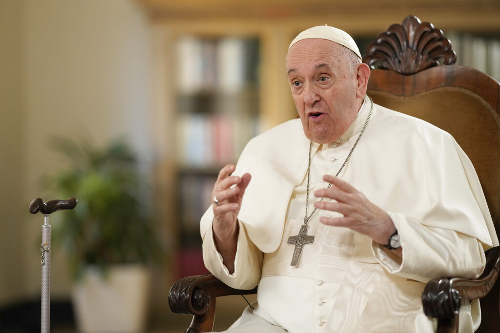 Pope Francis affirms homosexuality is a ‘sin’ but says it shouldn’t be criminalized