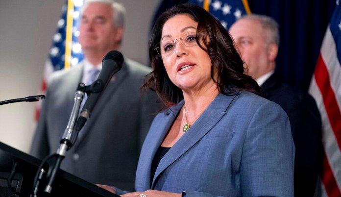 Amid GOP leadership drama, swing district Rep. Lori Chavez-DeRemer focuses on home