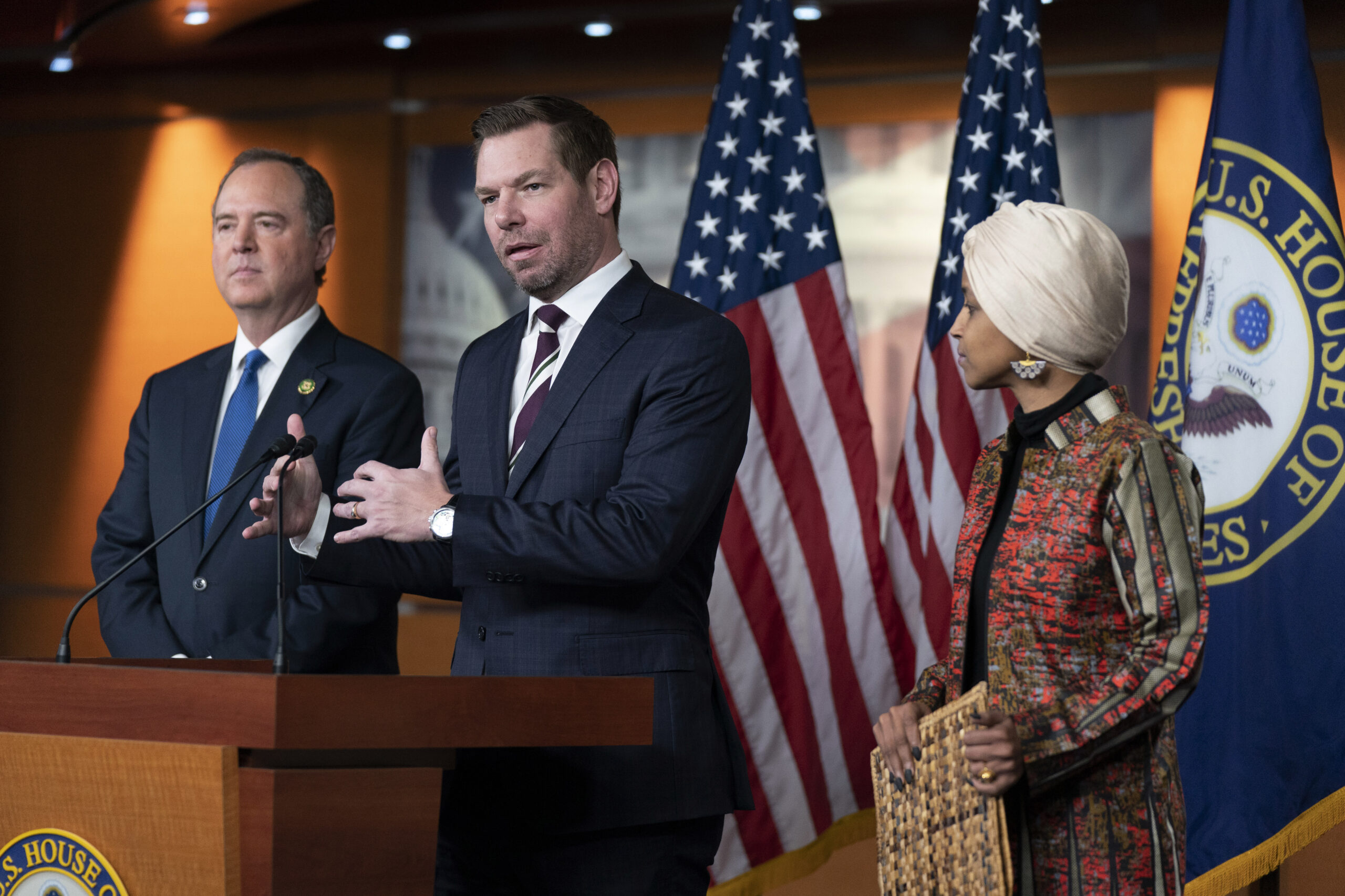 Eric Swalwell asks for people to be ‘aggressive listener’ amid Israel-Hamas conflict