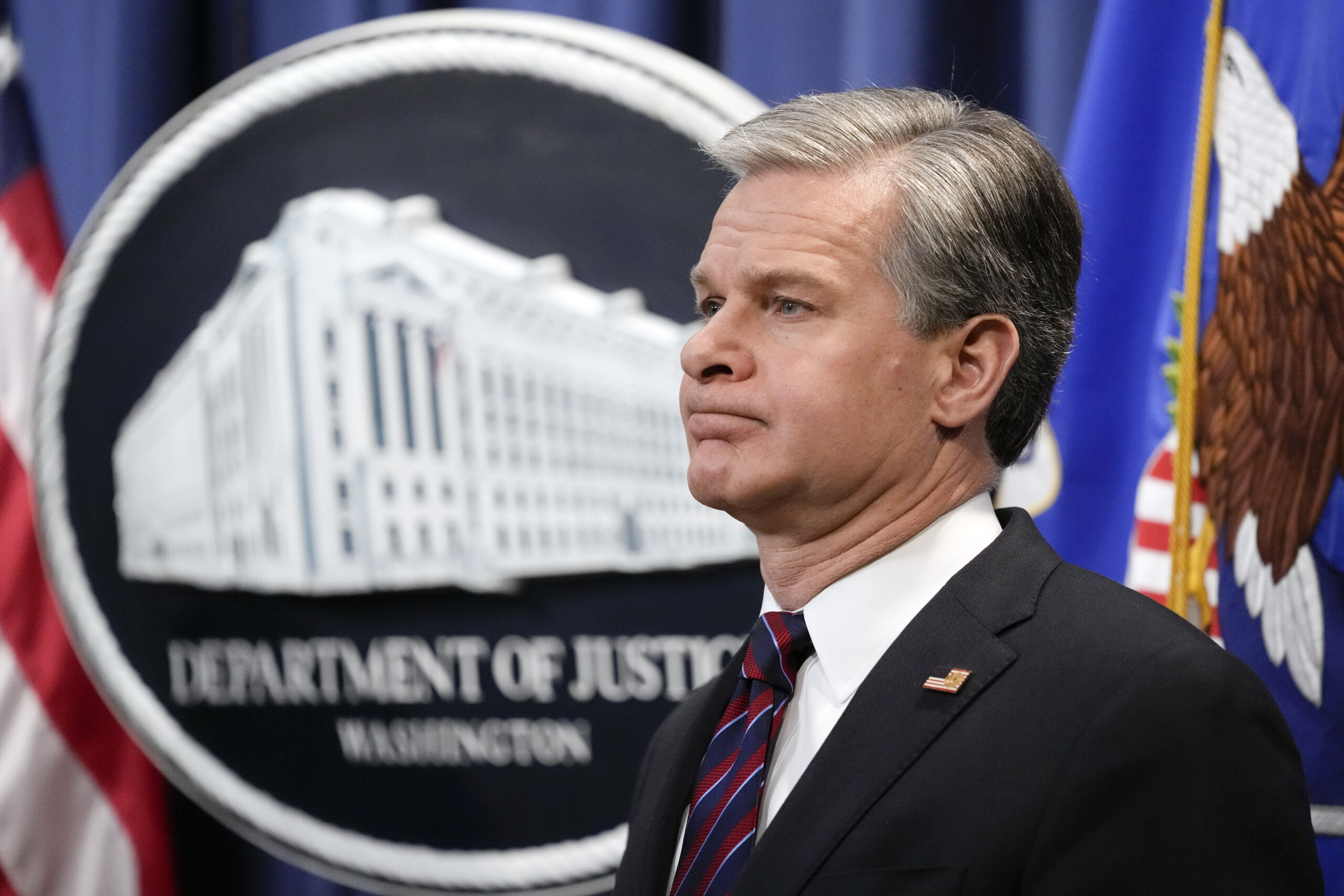 Christopher Wray claims ‘total confidence’ in Jan. 6 pipe bomb investigation
