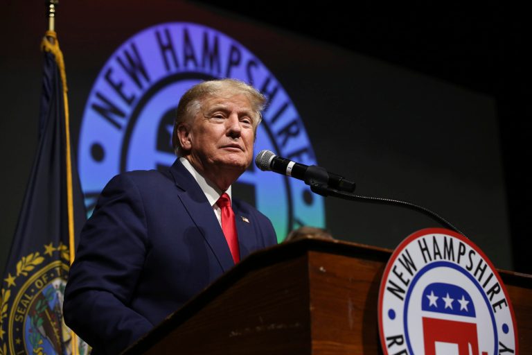 Trump starts 2024 campaign with look back at his time in White House