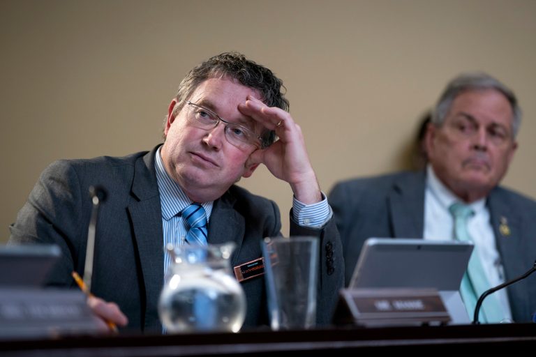 Reps. Jamaal Bowman and Thomas Massie get in shouting match over gun control